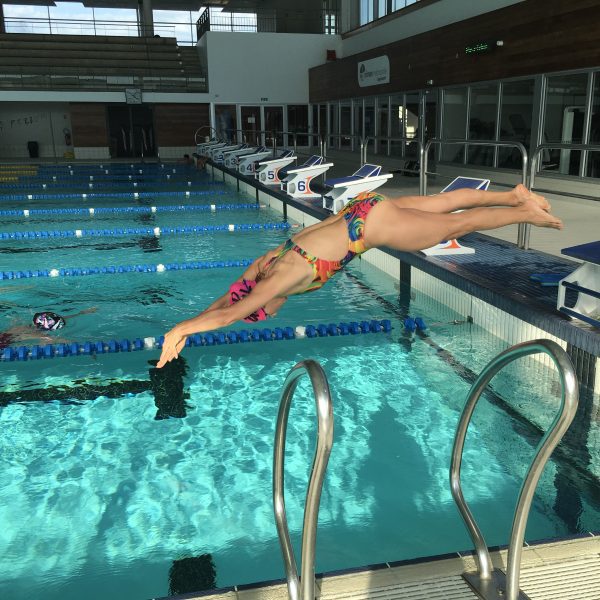 Plongeon 5 Section Compétition Maîtres Swim Academy Nîmoise