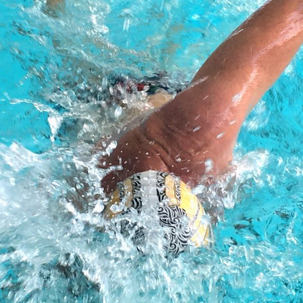 Arrivée Nage Libre Section Compétition Maîtres Swim Academy Nîmoise