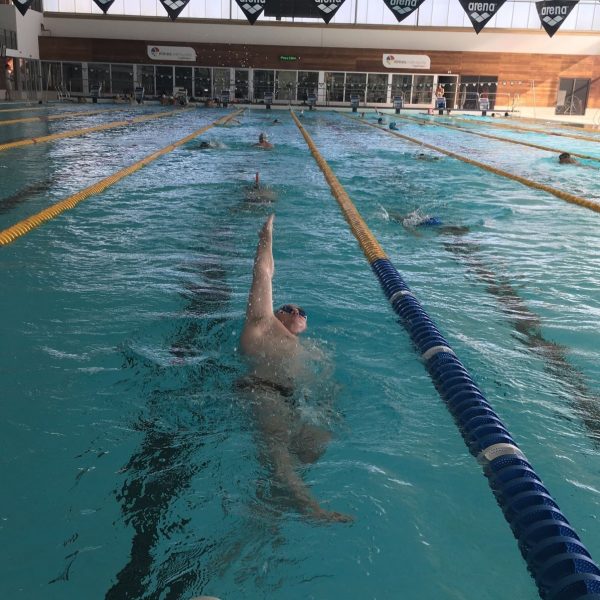 Dos 2 Section Compétition Maîtres Swim Academy Nîmoise