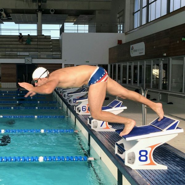 Plongeon 2 Section Compétition Maîtres Swim Academy Nîmoise