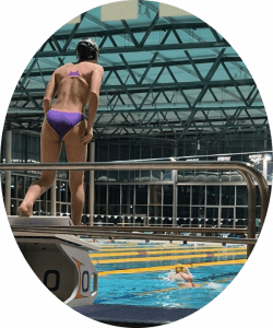 Départ plot Section Compétition Jeunes Swim Academy Nîmoise