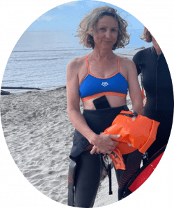 Départ course Section Eau libre Swim Academy Nîmoise