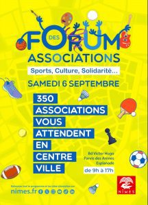 Forum des associations Nîmes 2025