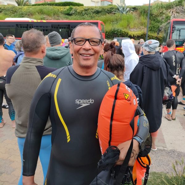 Bernard Pierre Thau swim trek